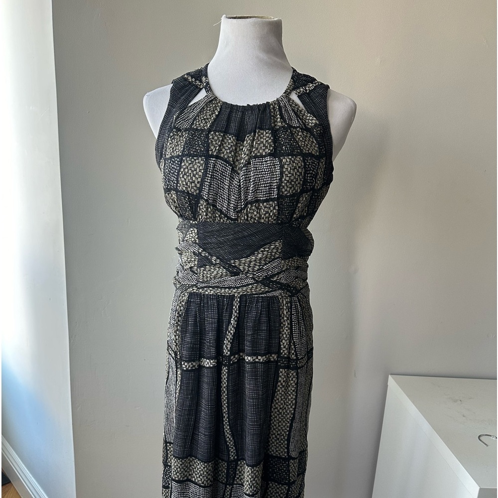 Burberry Plaid Silk Dress